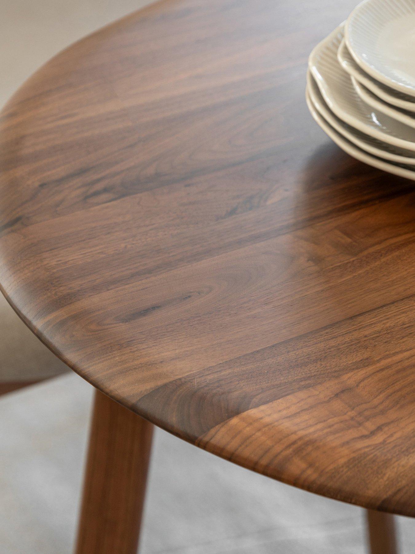 Image 4 of 7 of Gallery Direct Rayan Extending Dining Table - Walnut
