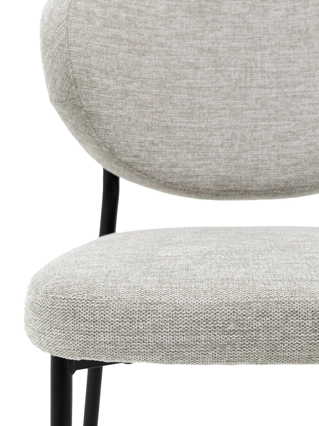 Image 4 of 7 of Gallery Direct Set of 2 Kara Natural Dining Chairs