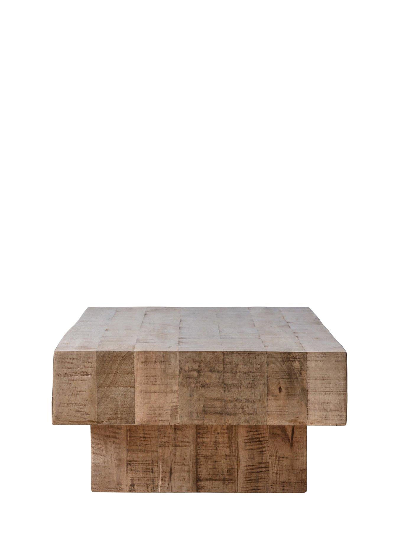 Image 6 of 6 of Gallery Lina Ready Assembled Mango Wood Coffee Table - Natural