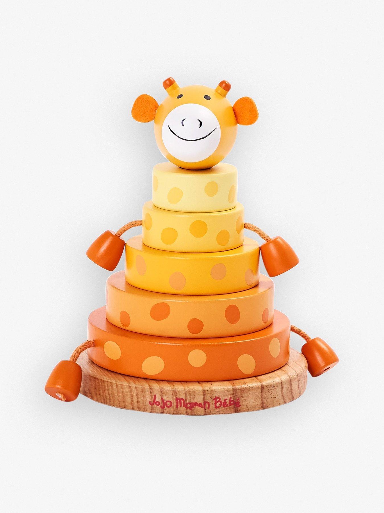 Image of JoJo Maman Bebe Giraffe Stacker