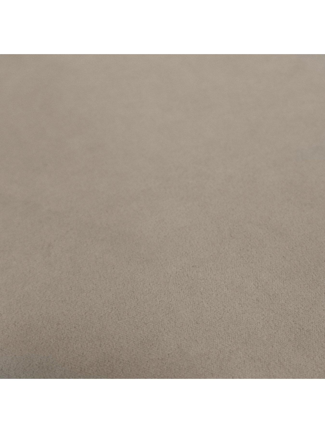 Image 5 of 7 of XR Living Maisie Velvet Bed Frame with Under Frame LED Lights - Natural Stone