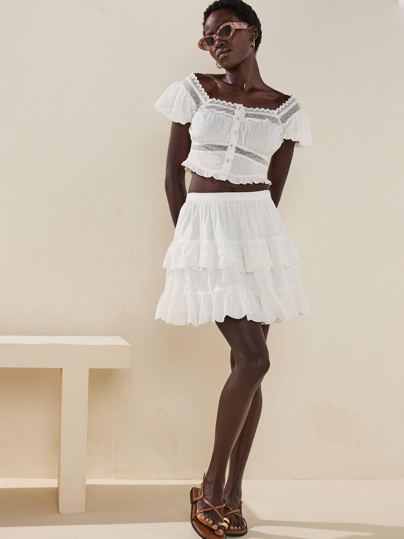Image 3 of 6 of Nobodys Child Lola Top - White