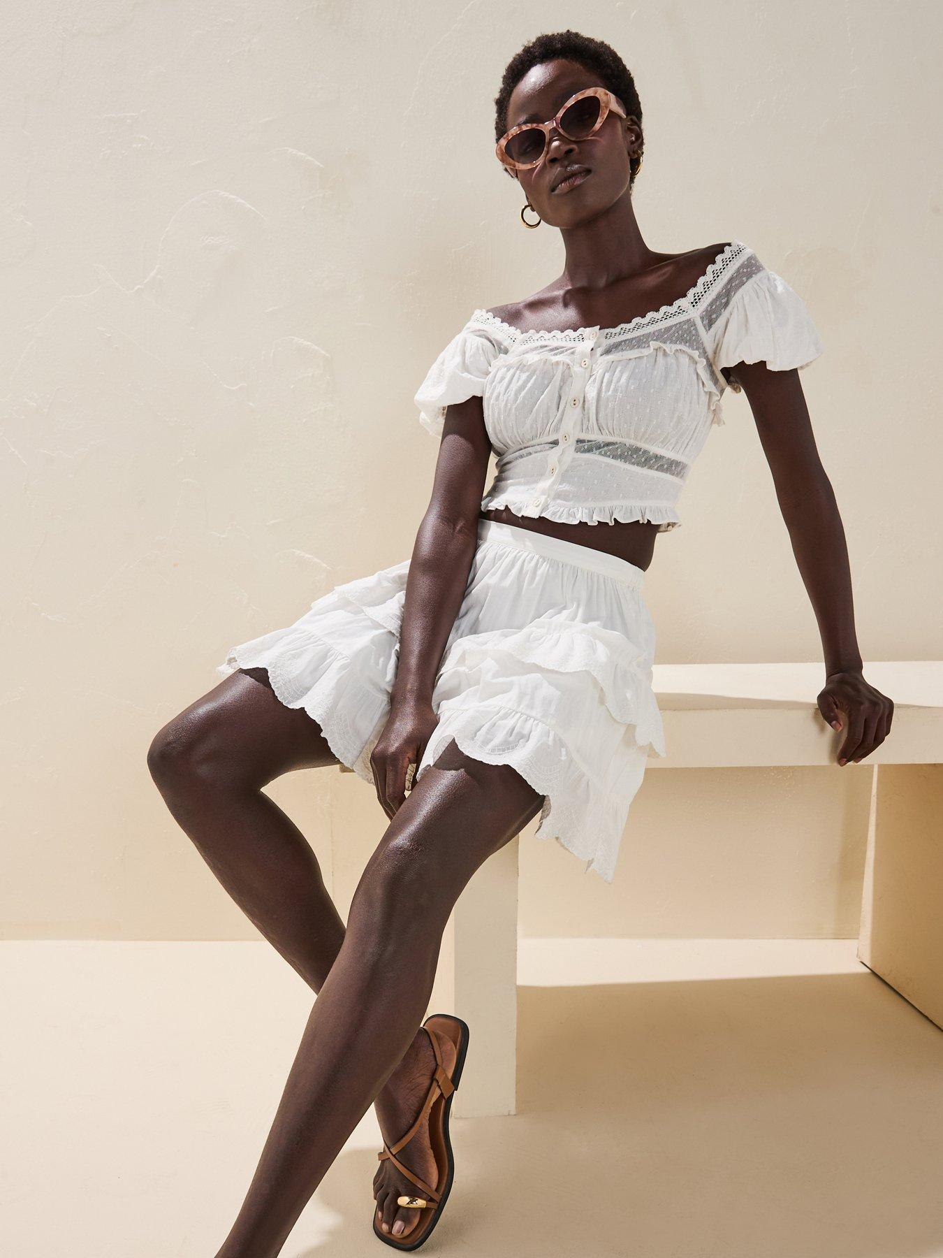 Image 4 of 6 of Nobodys Child Lola Top - White
