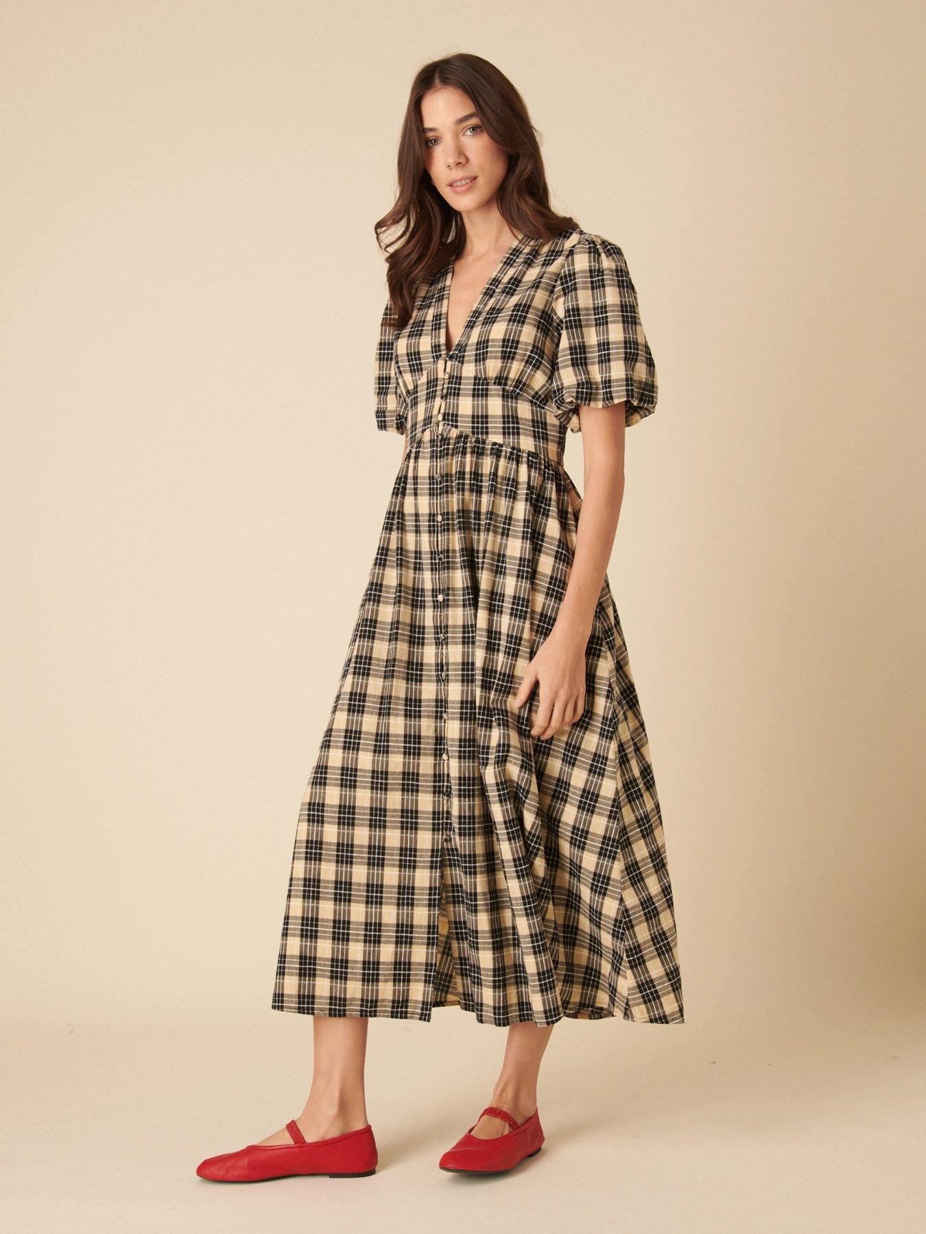 nobodys-child-starlight-check-midaxi-dress-multi