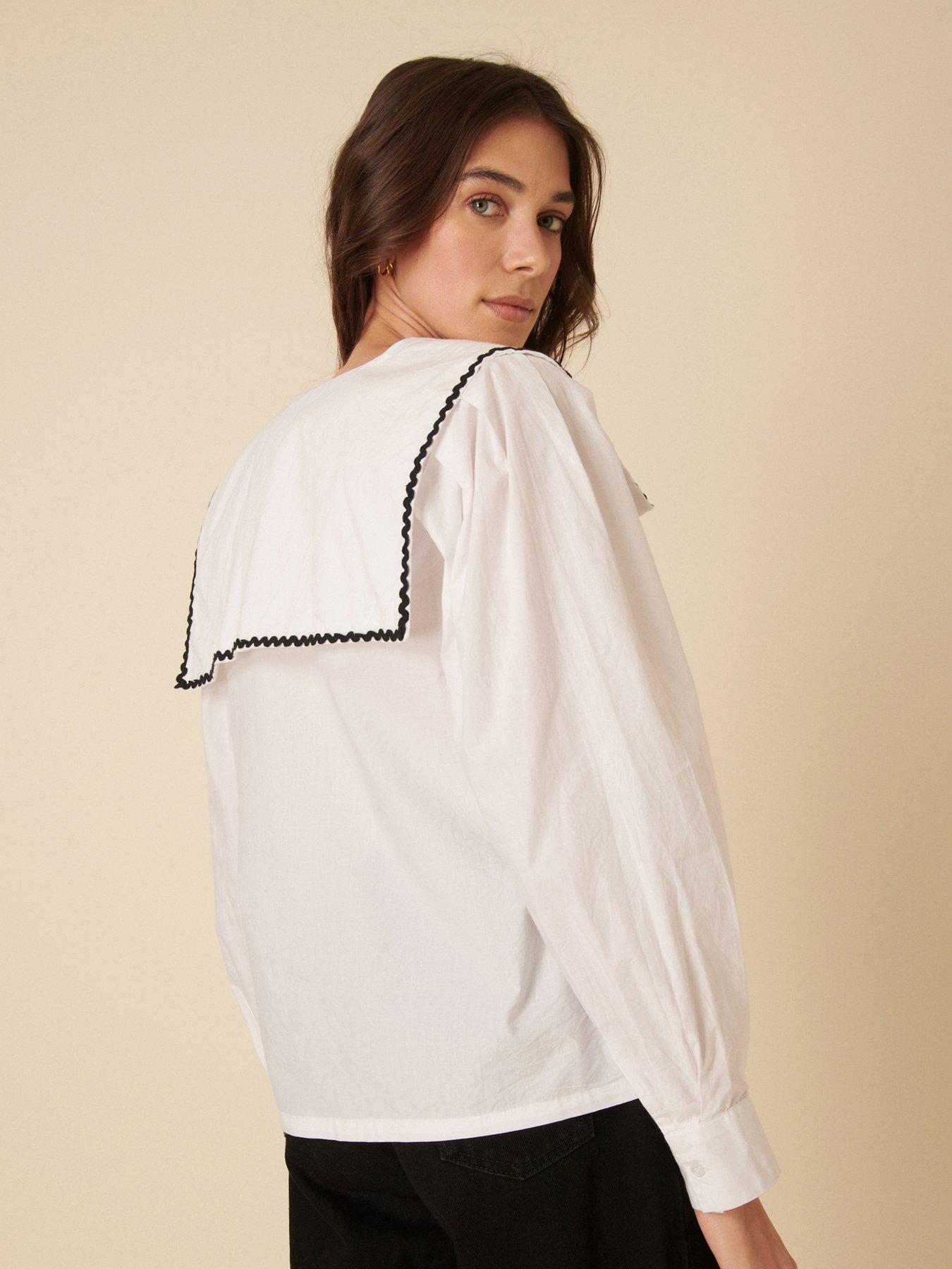 Image 2 of 5 of Nobodys Child Bingley Blouse - White