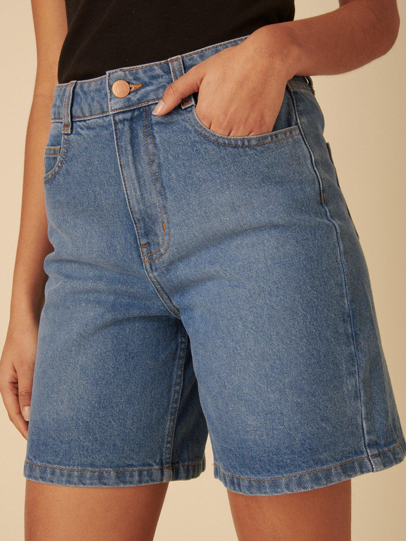 Image 1 of 4 of Nobodys Child Brixton Denim Short - Blue