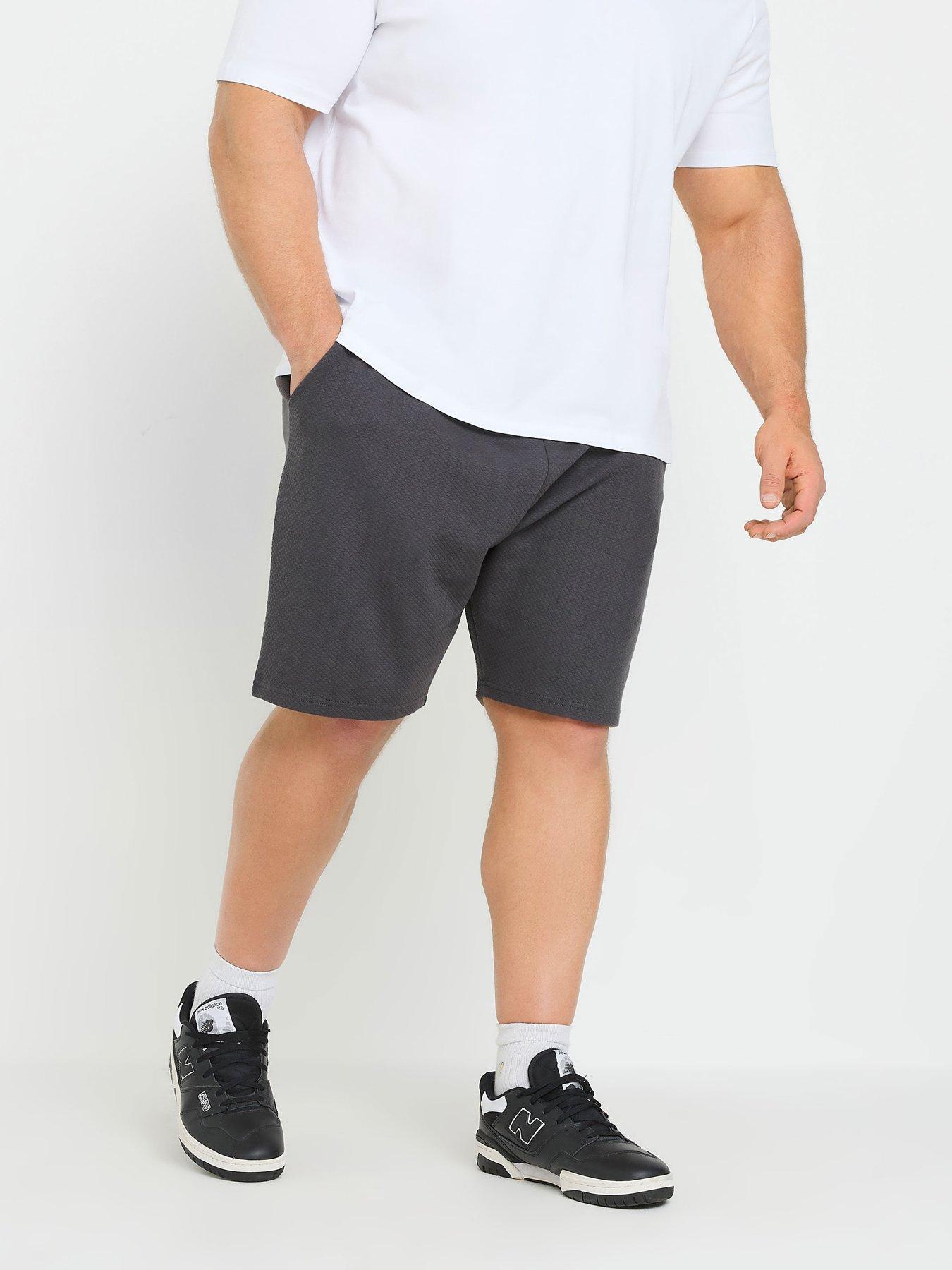 Image 1 of 4 of BadRhino Diamond Quilted Shorts - Grey