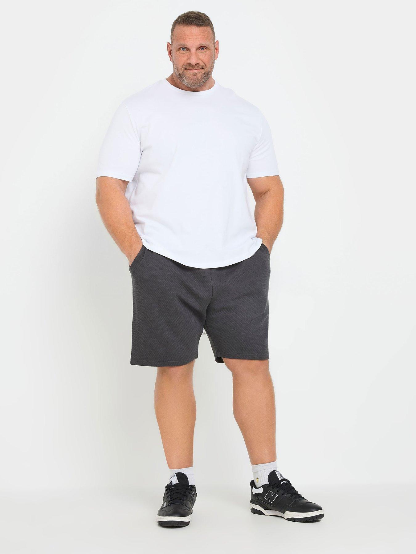 Image 3 of 4 of BadRhino Diamond Quilted Shorts - Grey