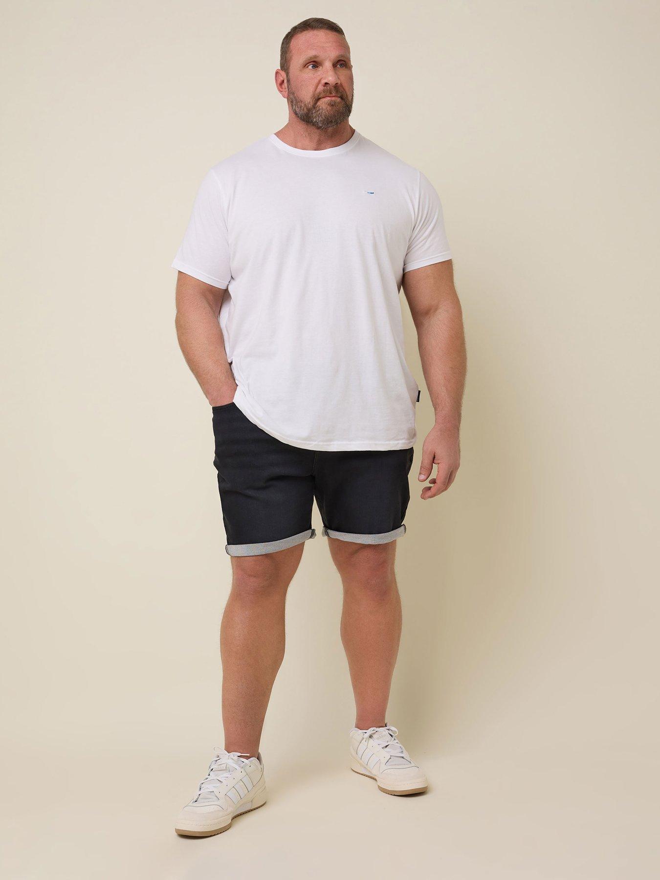 Image 3 of 4 of BadRhino Denim Shorts - Black