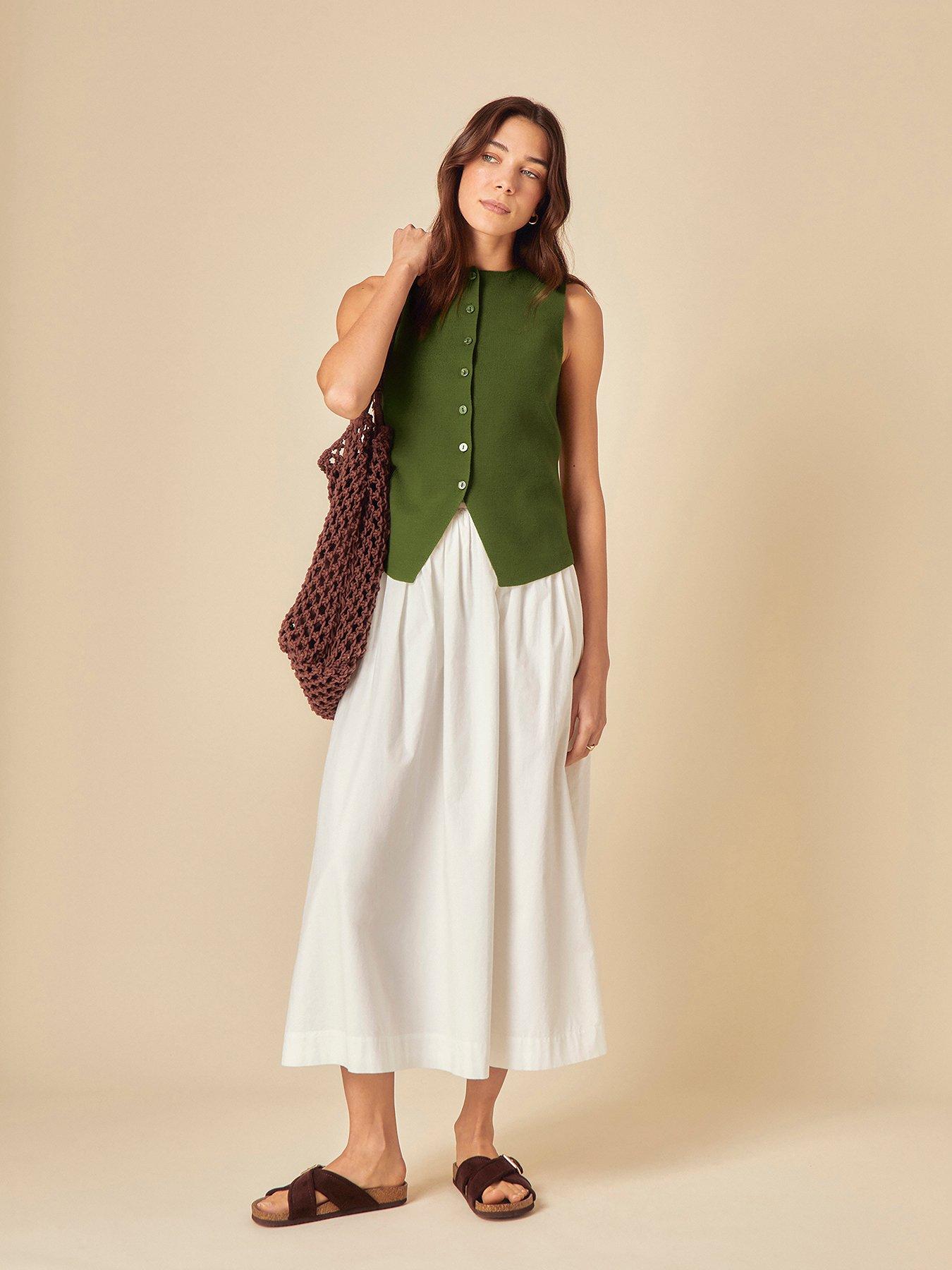 nobodys-child-fine-gauge-knitted-waistcoat-green