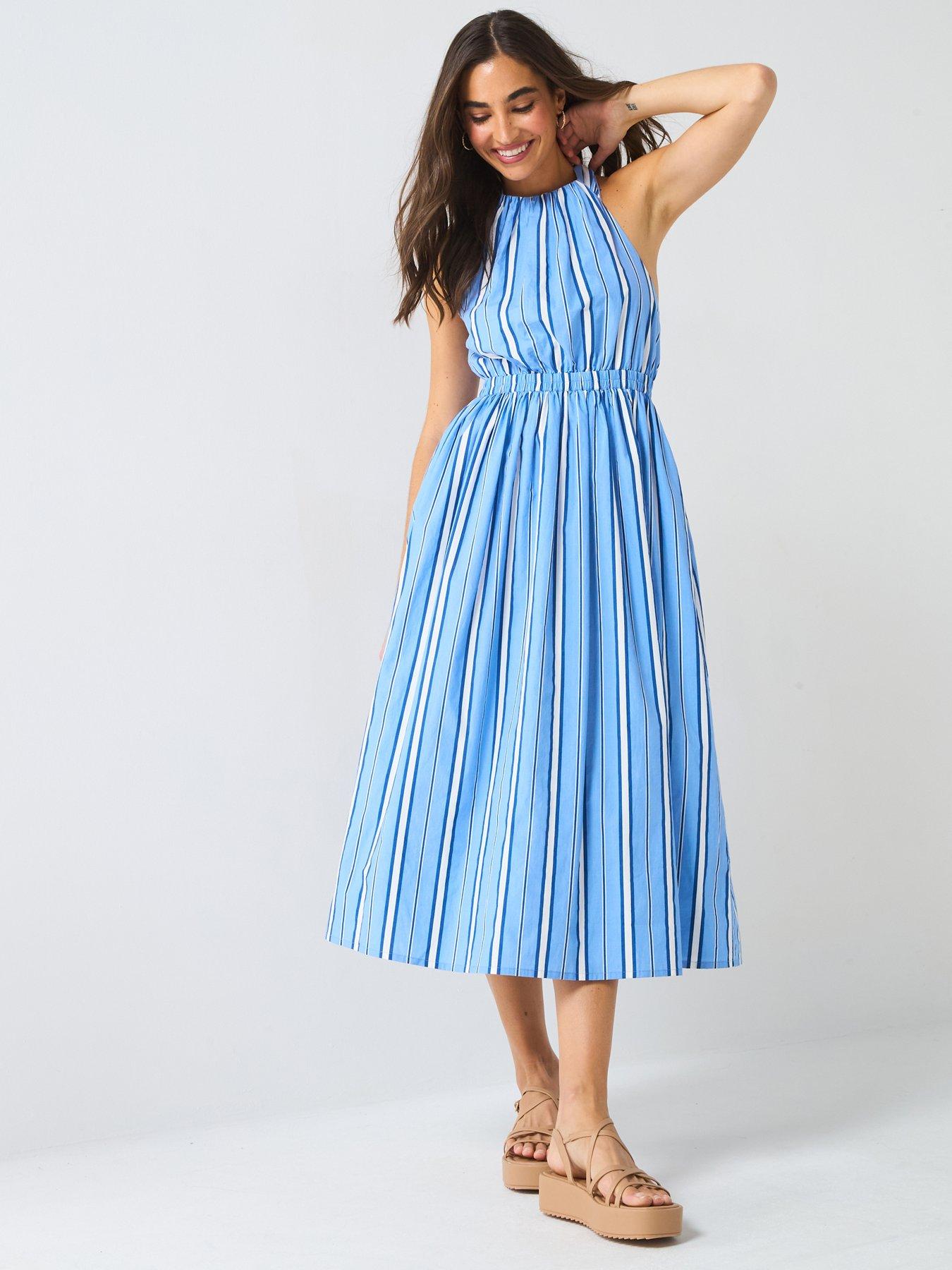 nobodys-child-senna-stripe-midi-dress-multi