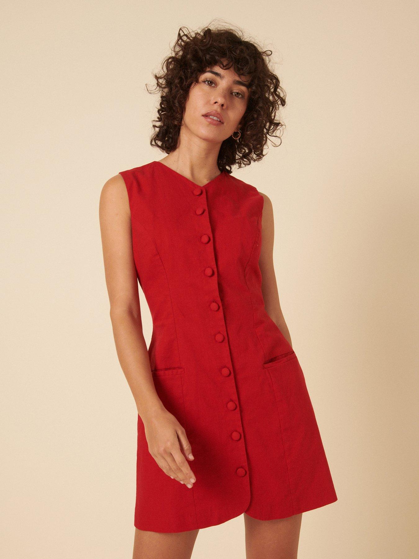 Nobodys Child Yana Mini Dress - Red