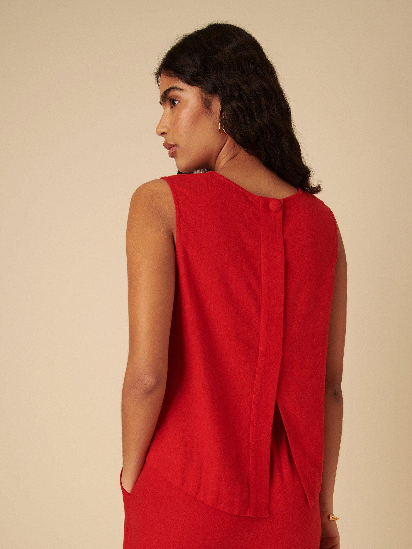 Image 2 of 4 of Nobodys Child Stirling Tank Top - Red