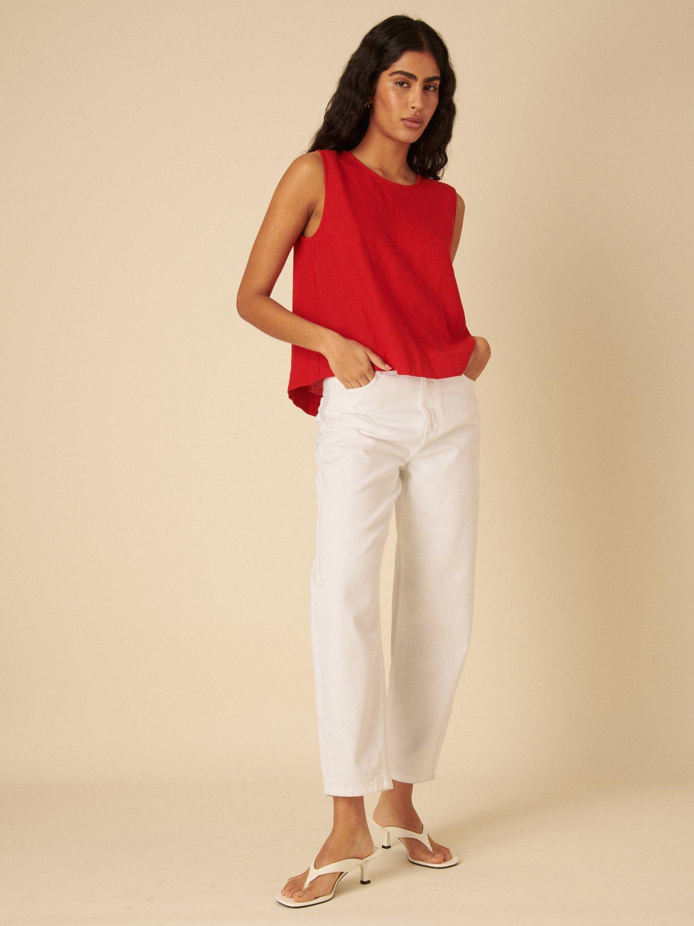 Image 3 of 4 of Nobodys Child Stirling Tank Top - Red
