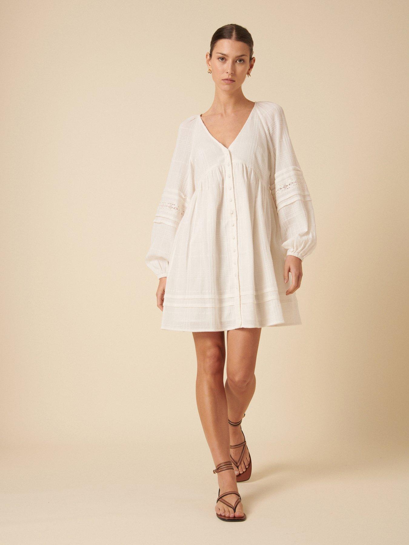 Image of Nobodys Child Shanice Mini Dress - White