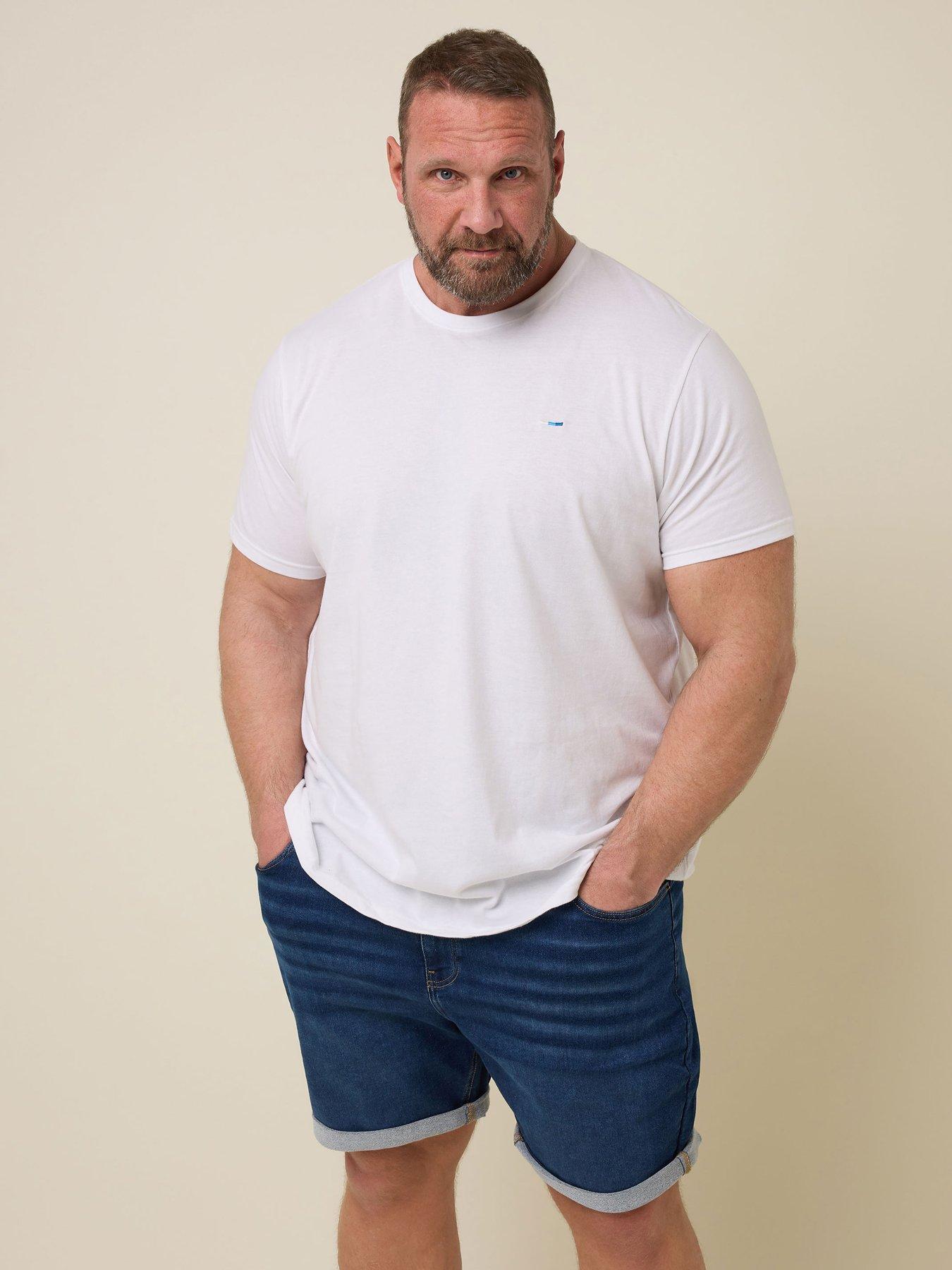 Image 1 of 4 of BadRhino Denim Shorts - Blue