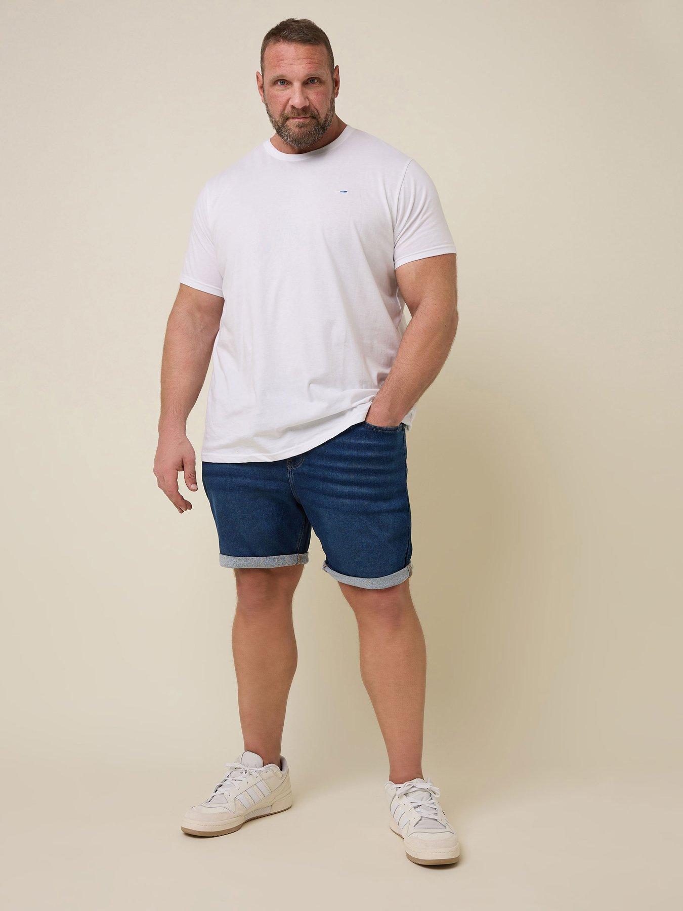Image 3 of 4 of BadRhino Denim Shorts - Blue