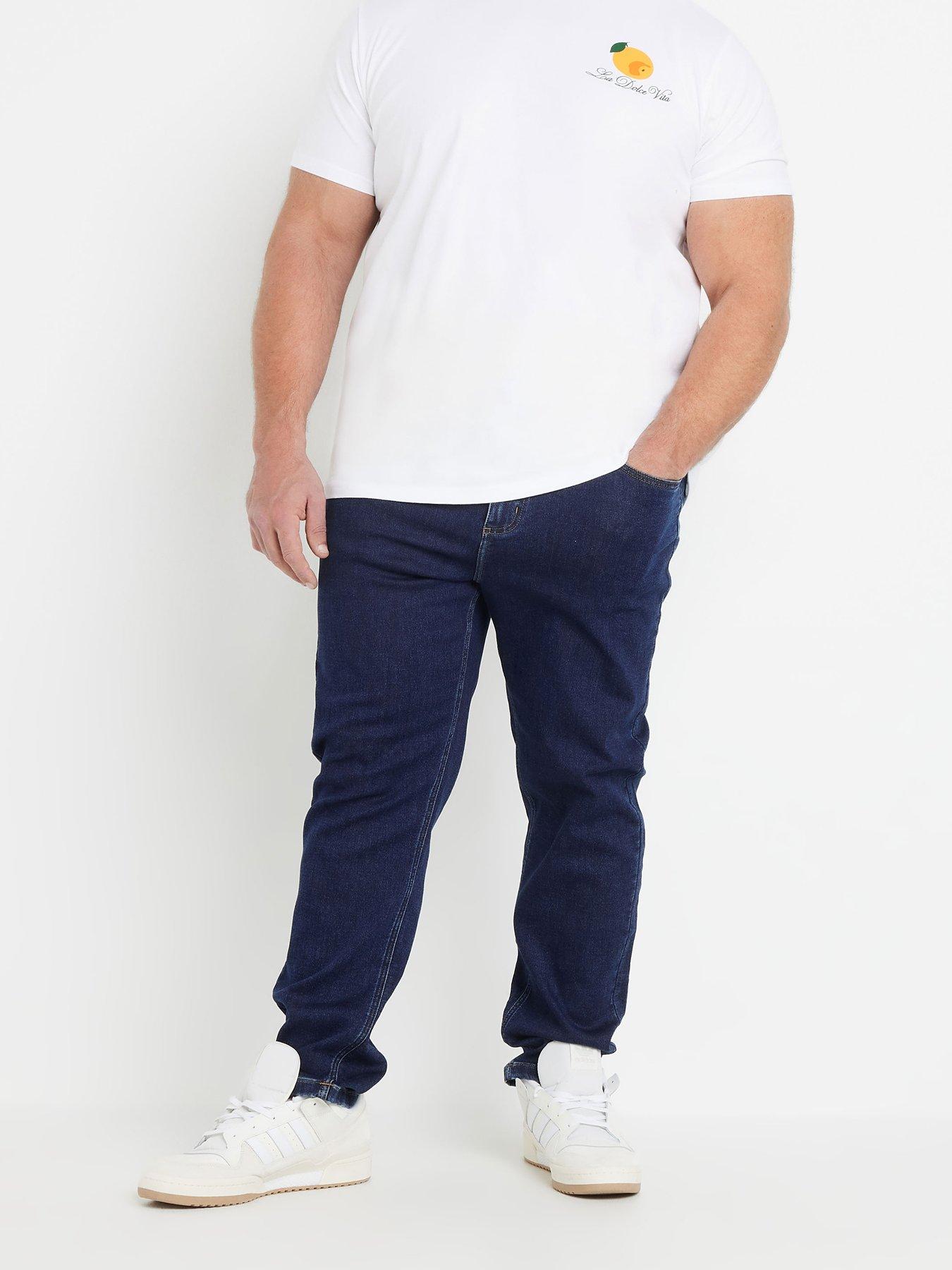 undefined Super Stretch Slim Jeans - Blue