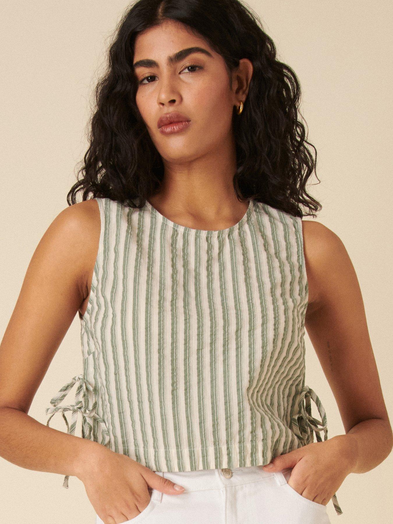 Image 1 of 4 of Nobodys Child Verity Top - Beige