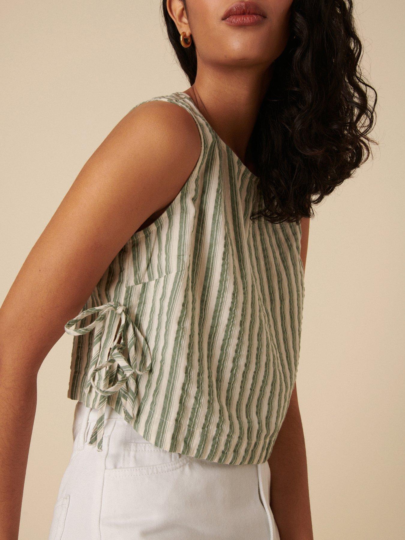 Image 4 of 4 of Nobodys Child Verity Top - Beige