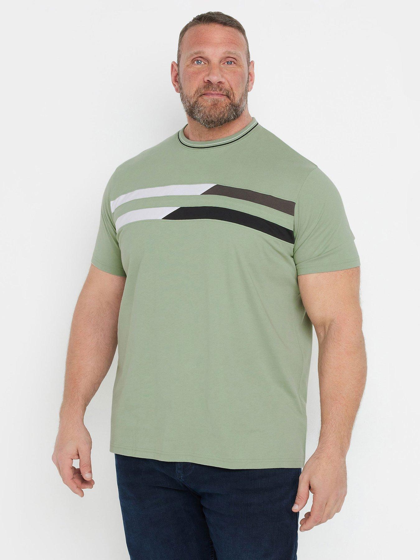 Image 1 of 4 of BadRhino Cut &amp; Sew T-Shirt - Green