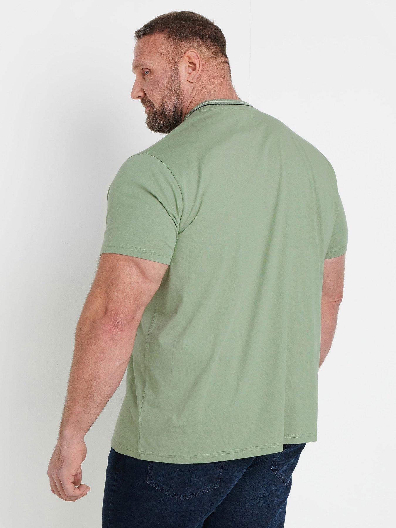 Image 2 of 4 of BadRhino Cut &amp; Sew T-Shirt - Green