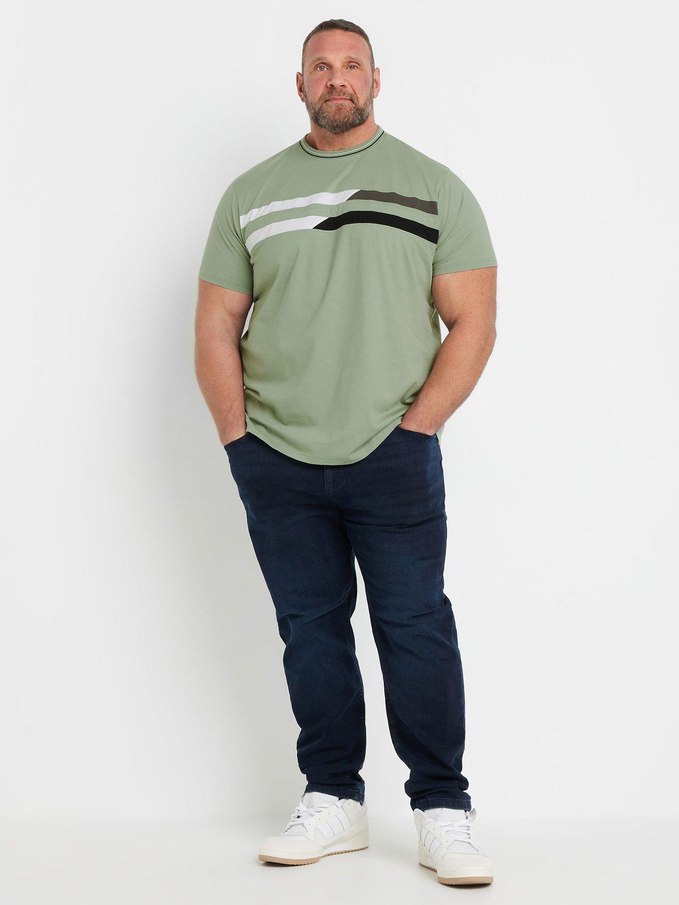 Image 3 of 4 of BadRhino Cut &amp; Sew T-Shirt - Green