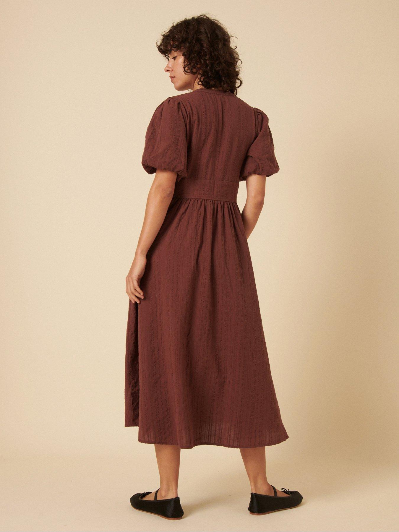 nobodys-child-starlight-midaxi-dress-brownstillFront