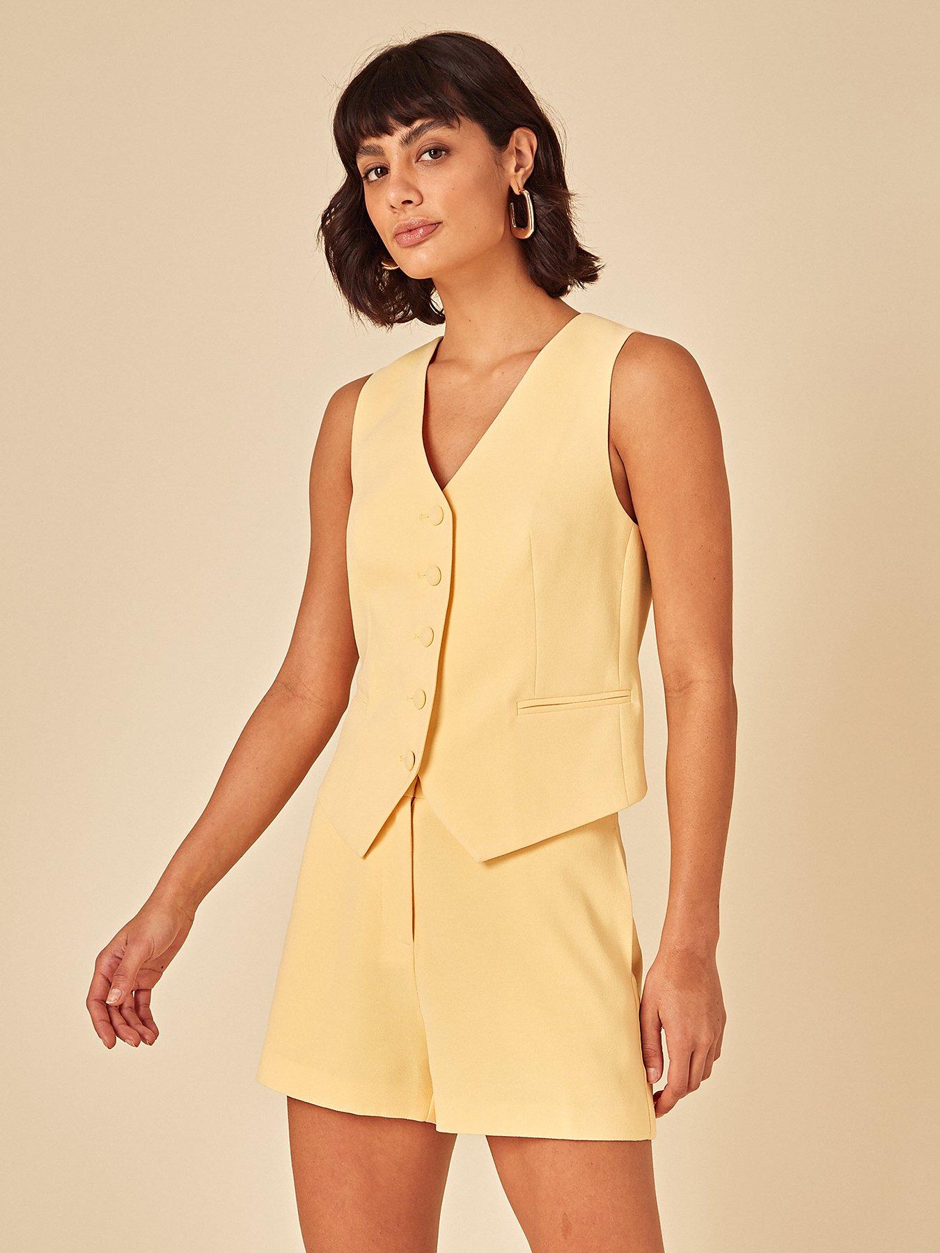 nobodys-child-harper-crepe-shorts-yellow