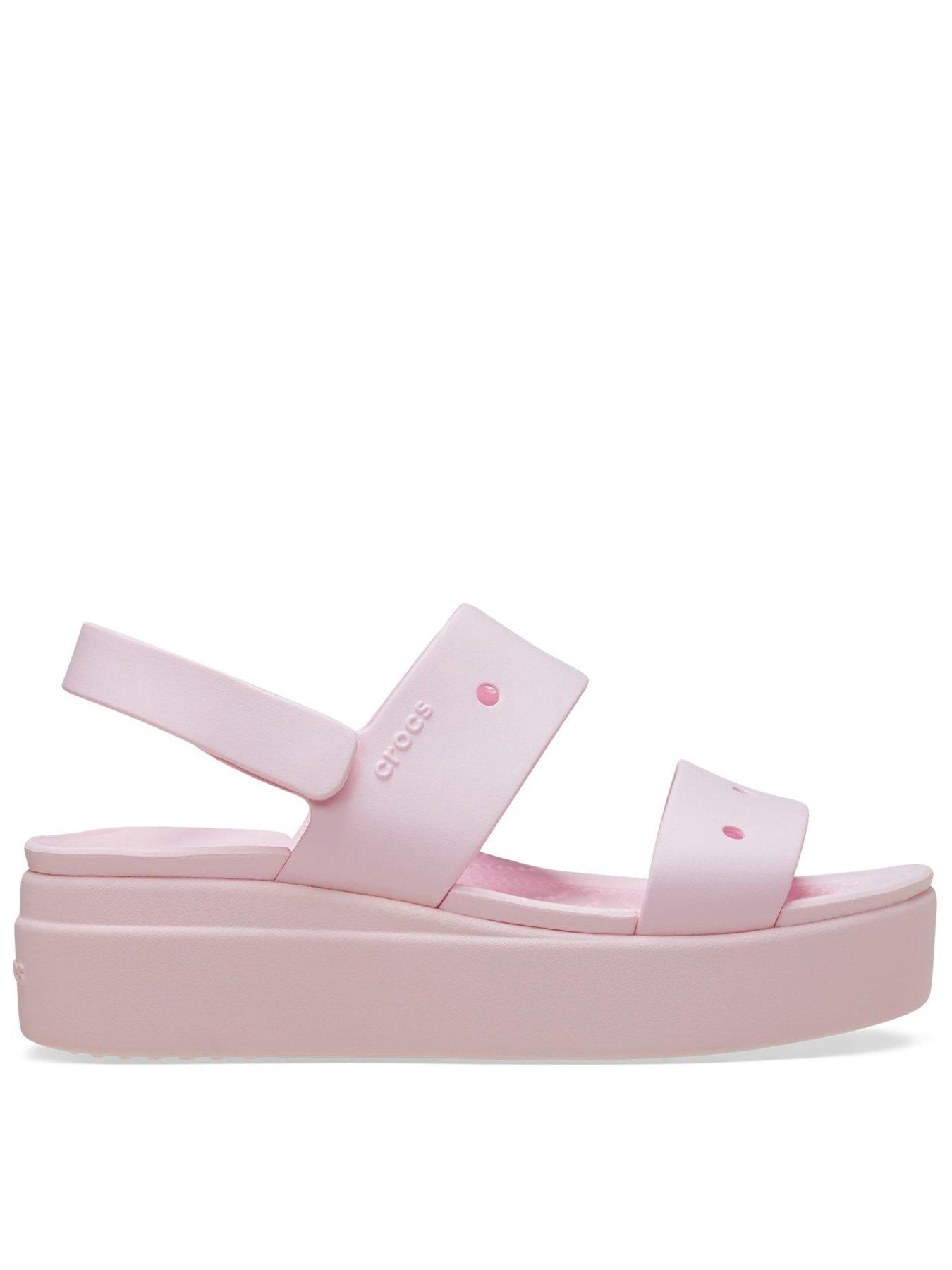 Crocs Brooklyn 4u Sandal - Pink