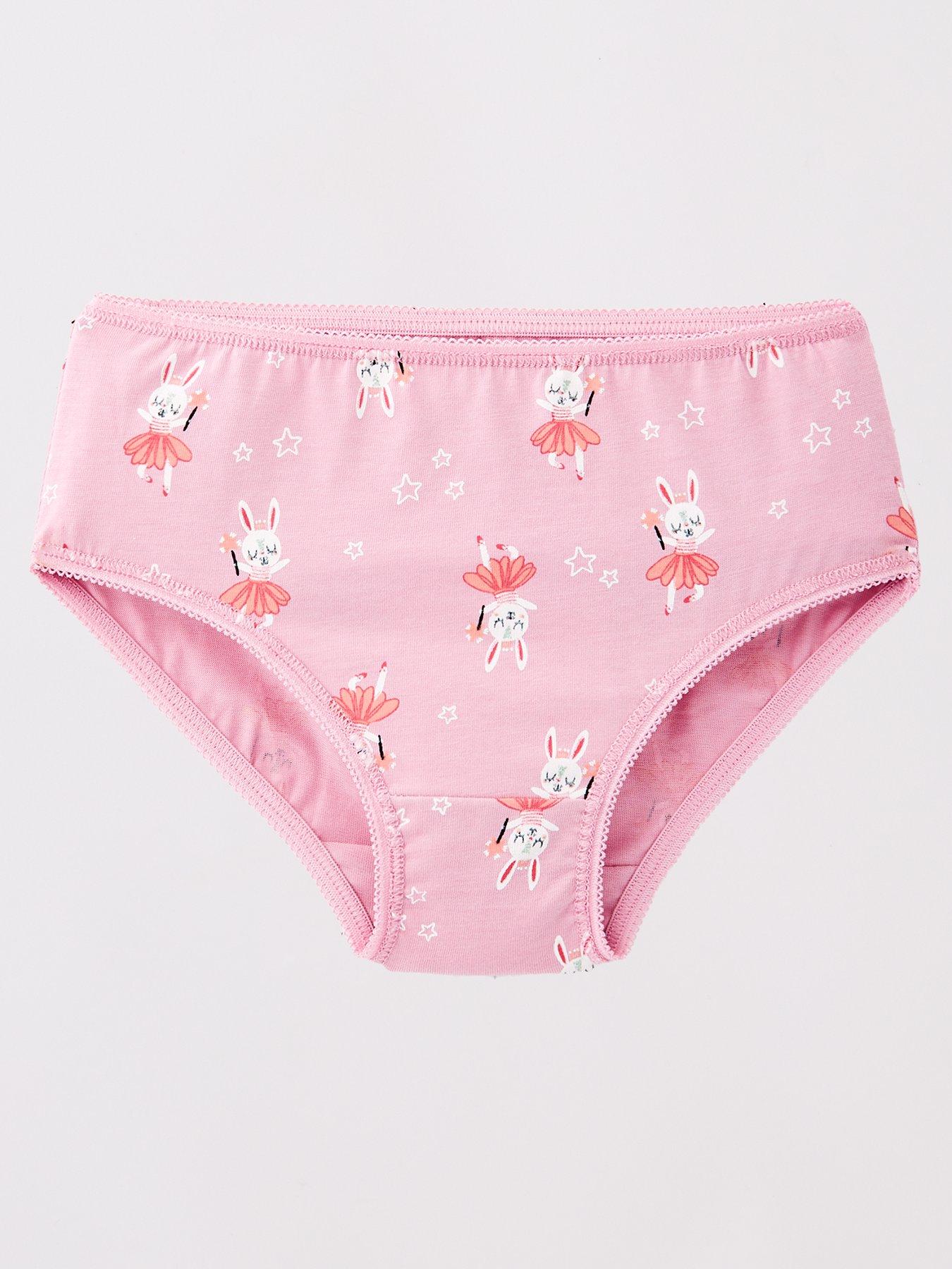 the-very-collection-girls-10-pack-briefs-bunny-printoutfit