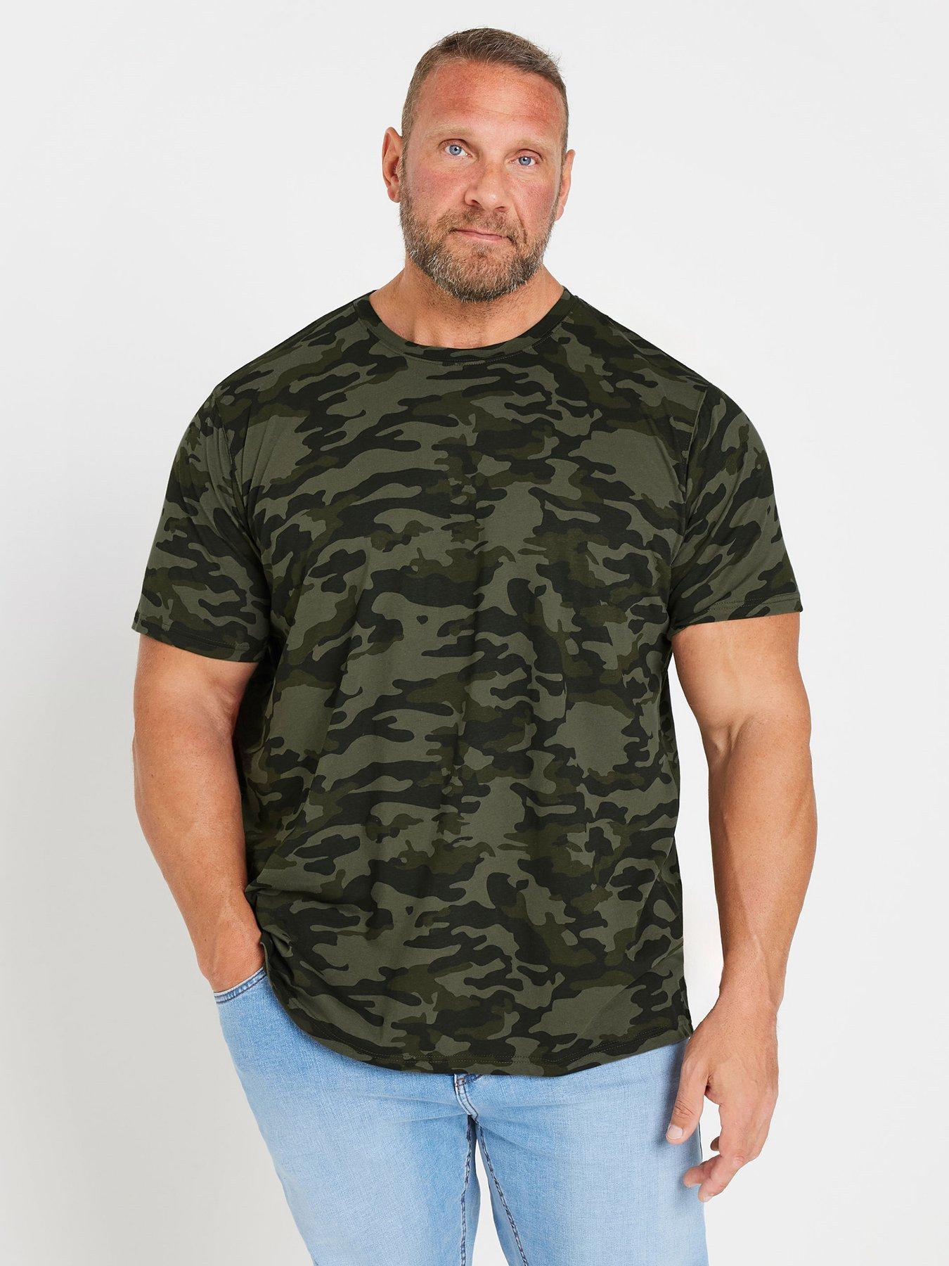 badrhino-camo-printed-t-shirt-green