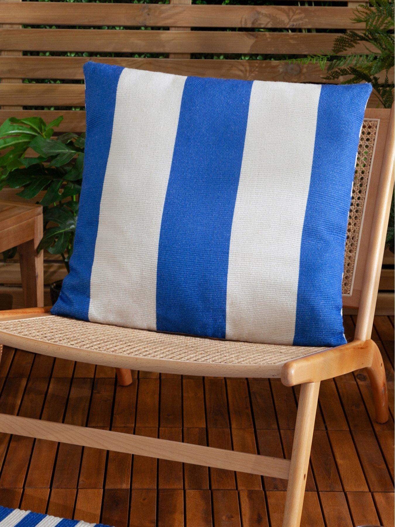 undefined Deck Stripe Outdoor Cushion- 59x59cm