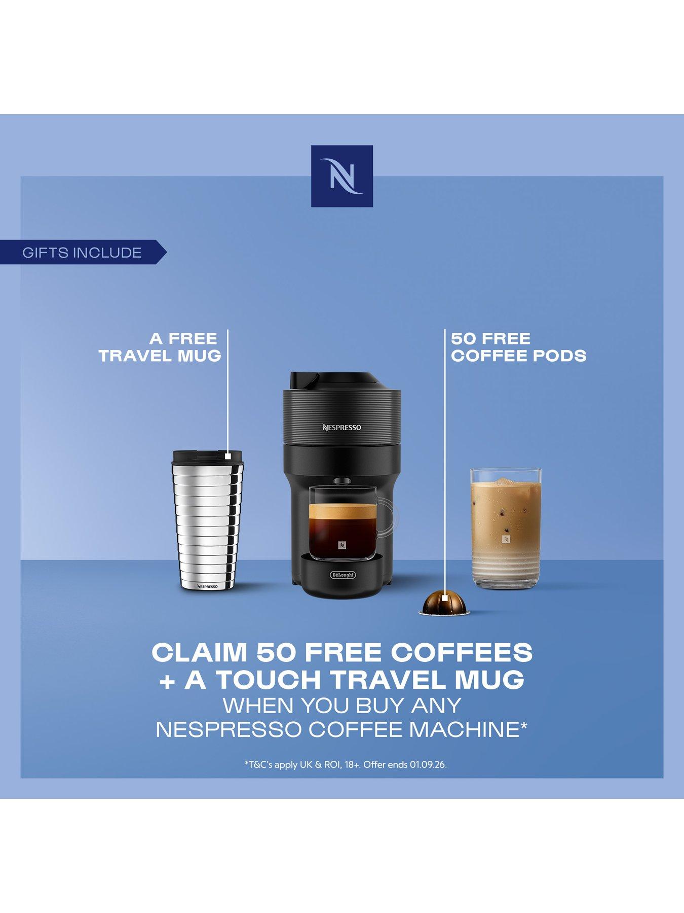 Image 7 of 8 of Nespresso Vertuo Pop Barista Bundle Black