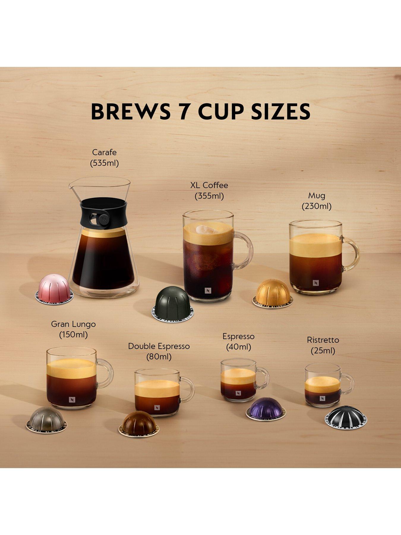 Image 5 of 8 of Nespresso Vertuo Next Coffee Machine by De'Longhi - Dark Grey