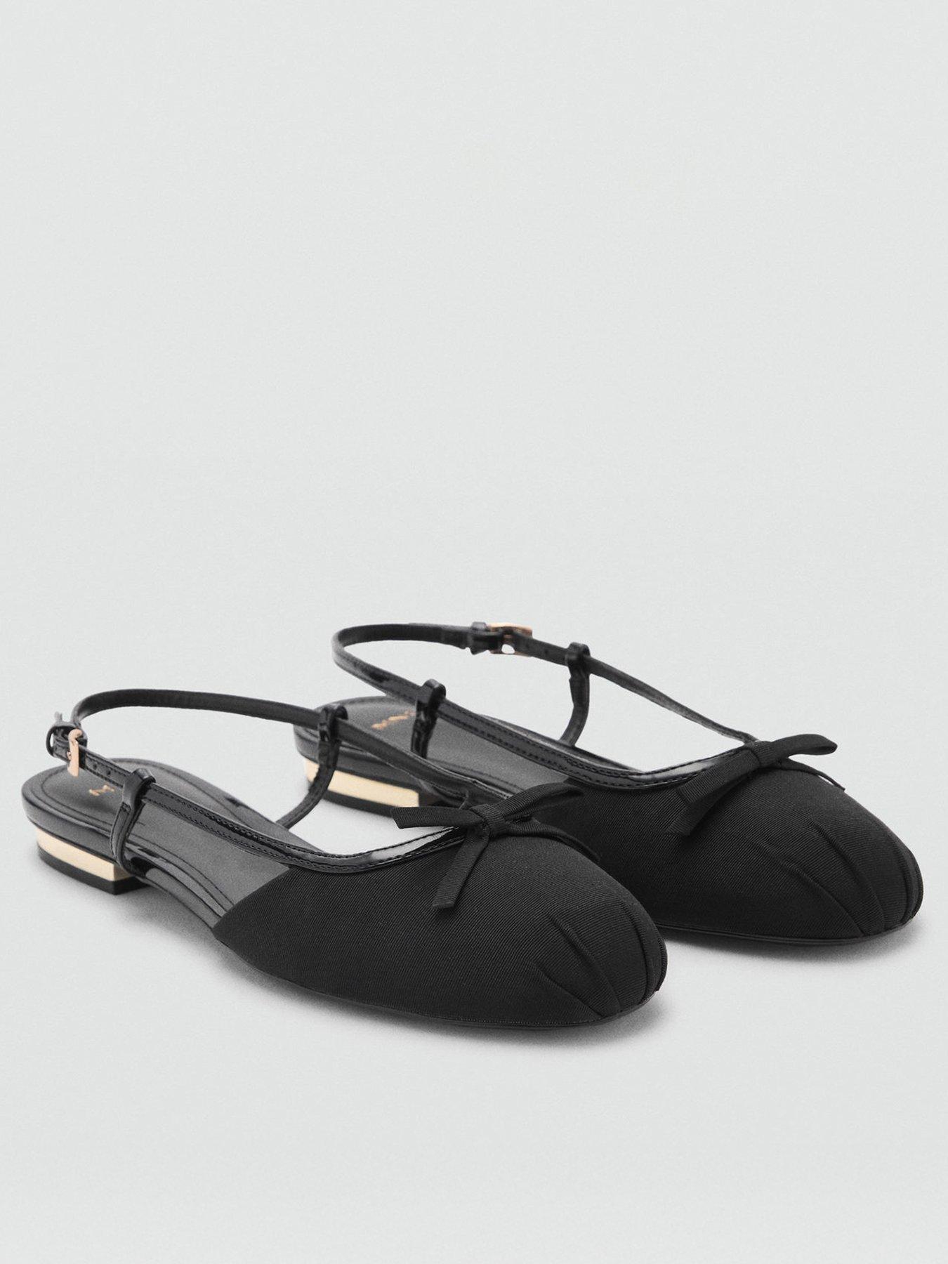mango-ballet-flats-with-decorative-bow-tiefront