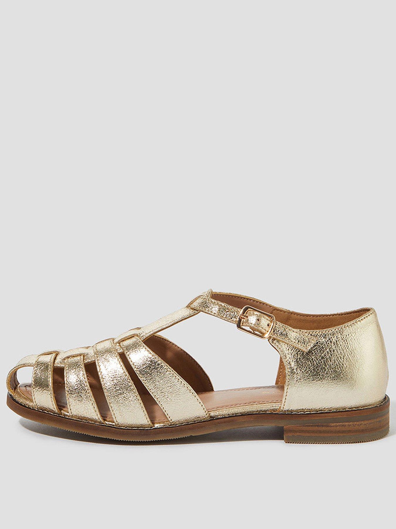 monsoon-brady-fisherman-sandal-gold