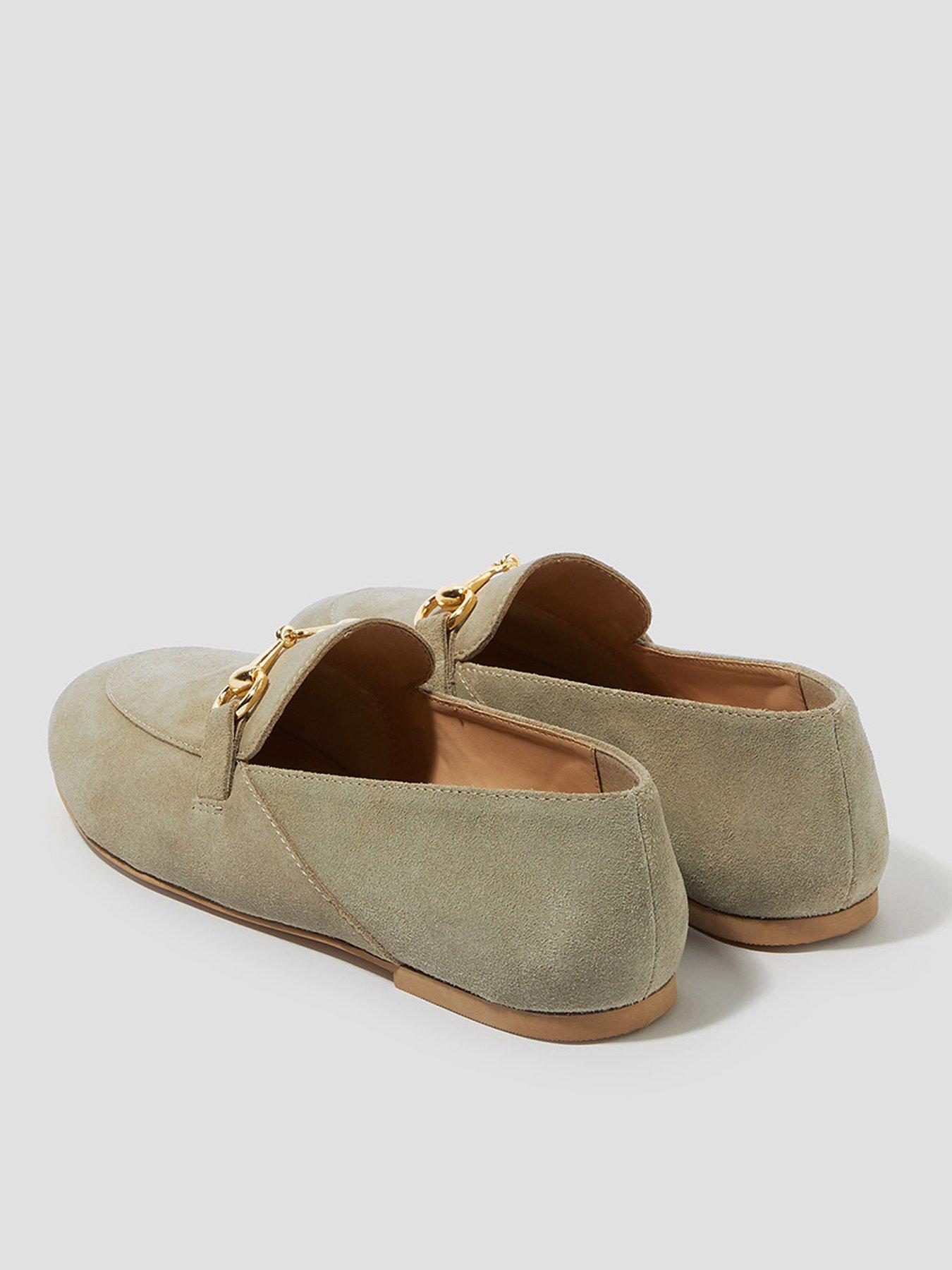 Image 2 of 3 of Monsoon Britt Suede Loafer - Natural