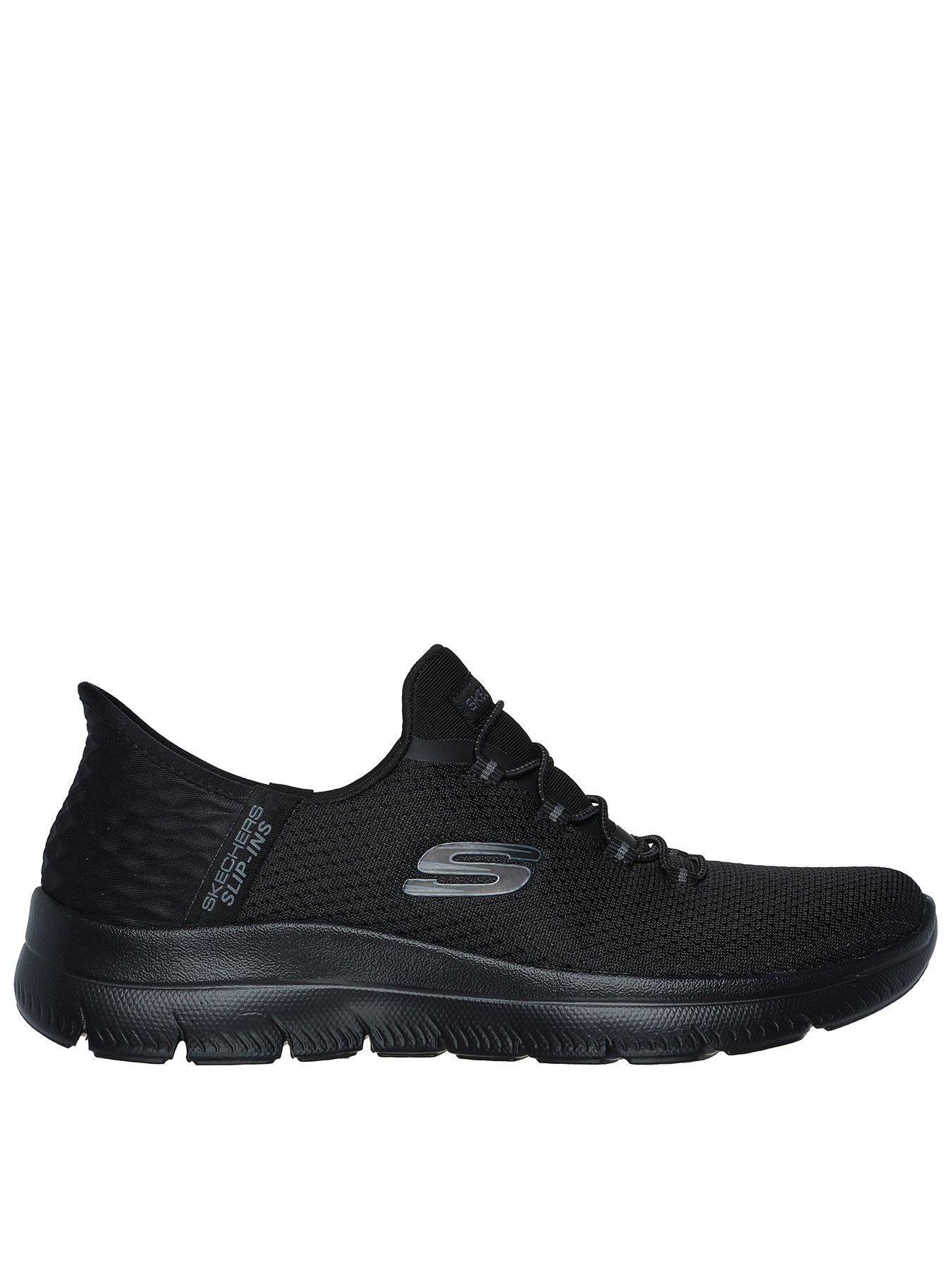 skechers-summits-diamond-dream-slip-ins-trainer-black