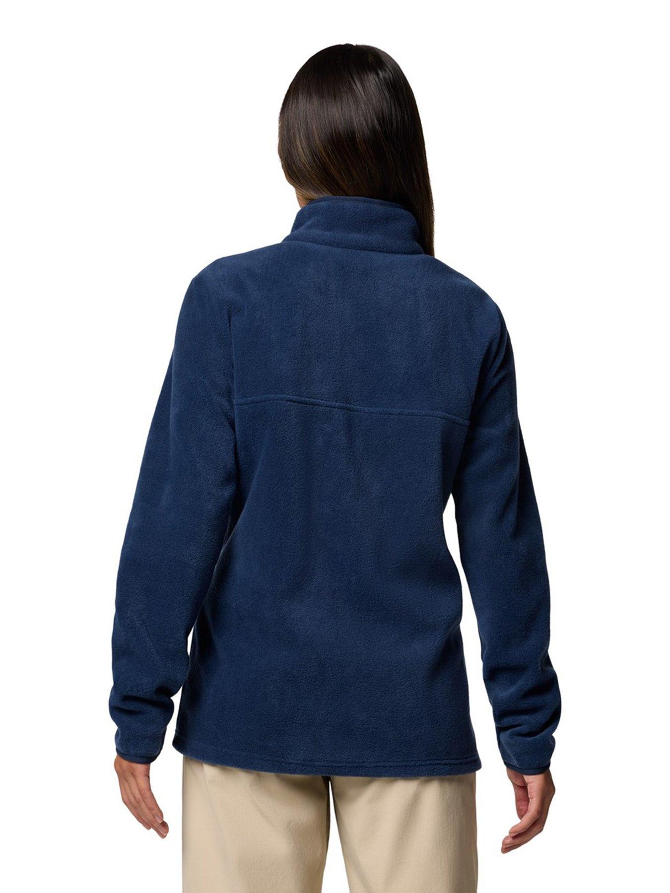 columbia-womens-benton-springs-12-snap-pull-over-fleece-bluestillFront