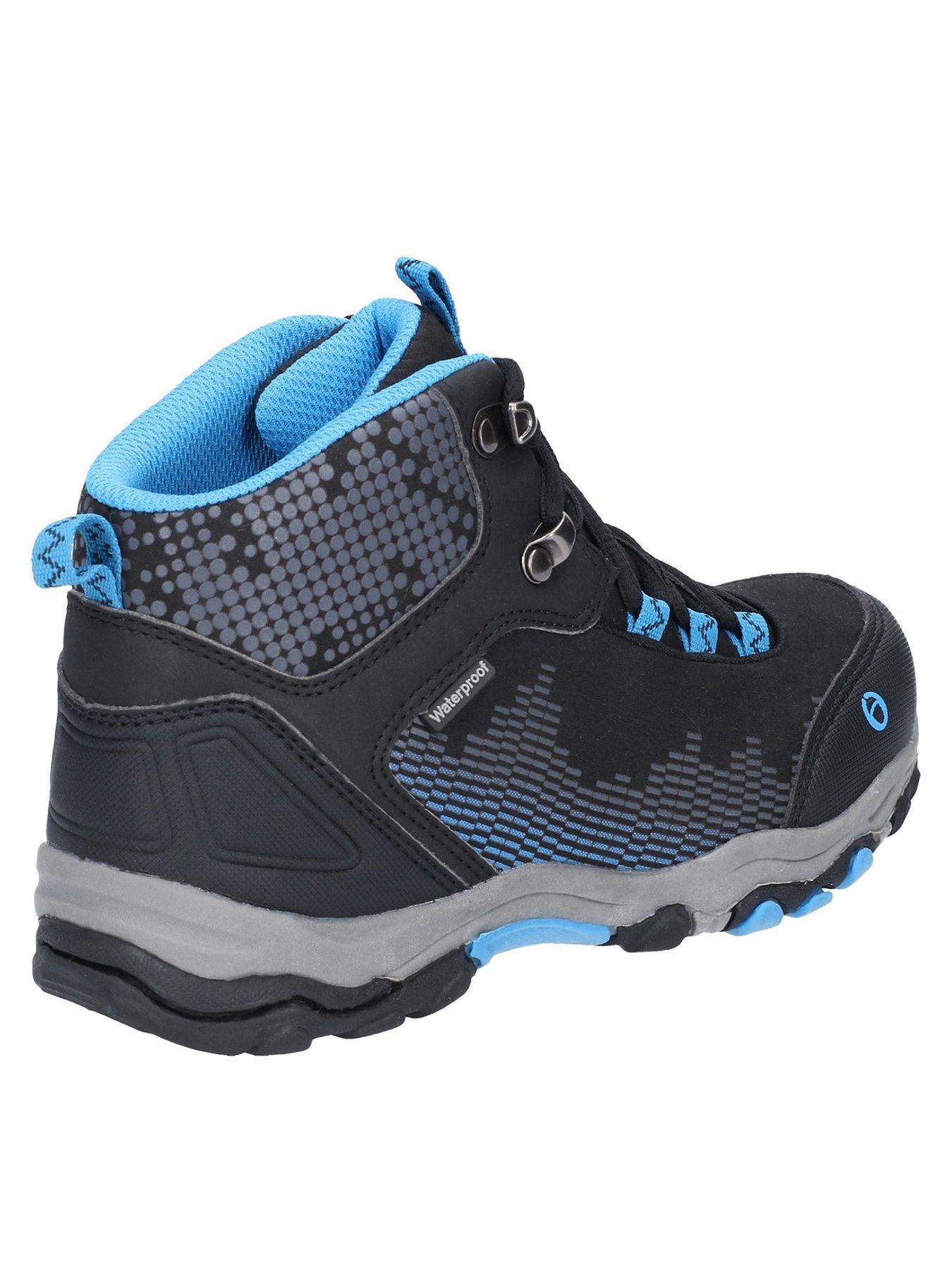 Image 3 of 4 of Cotswold Kids Ducklington Softshell Hiking Shoes - Grey