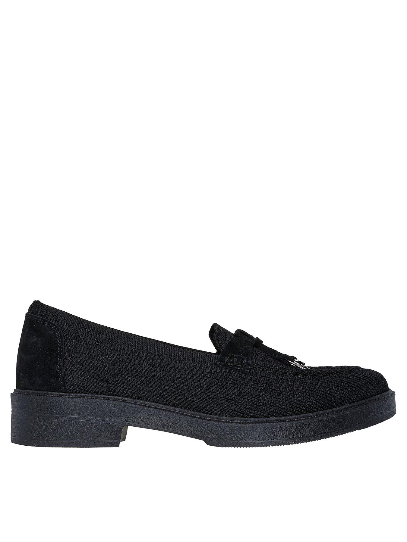 Skechers Cleo Taylor Alluring Adventure Knit Loafer - Black