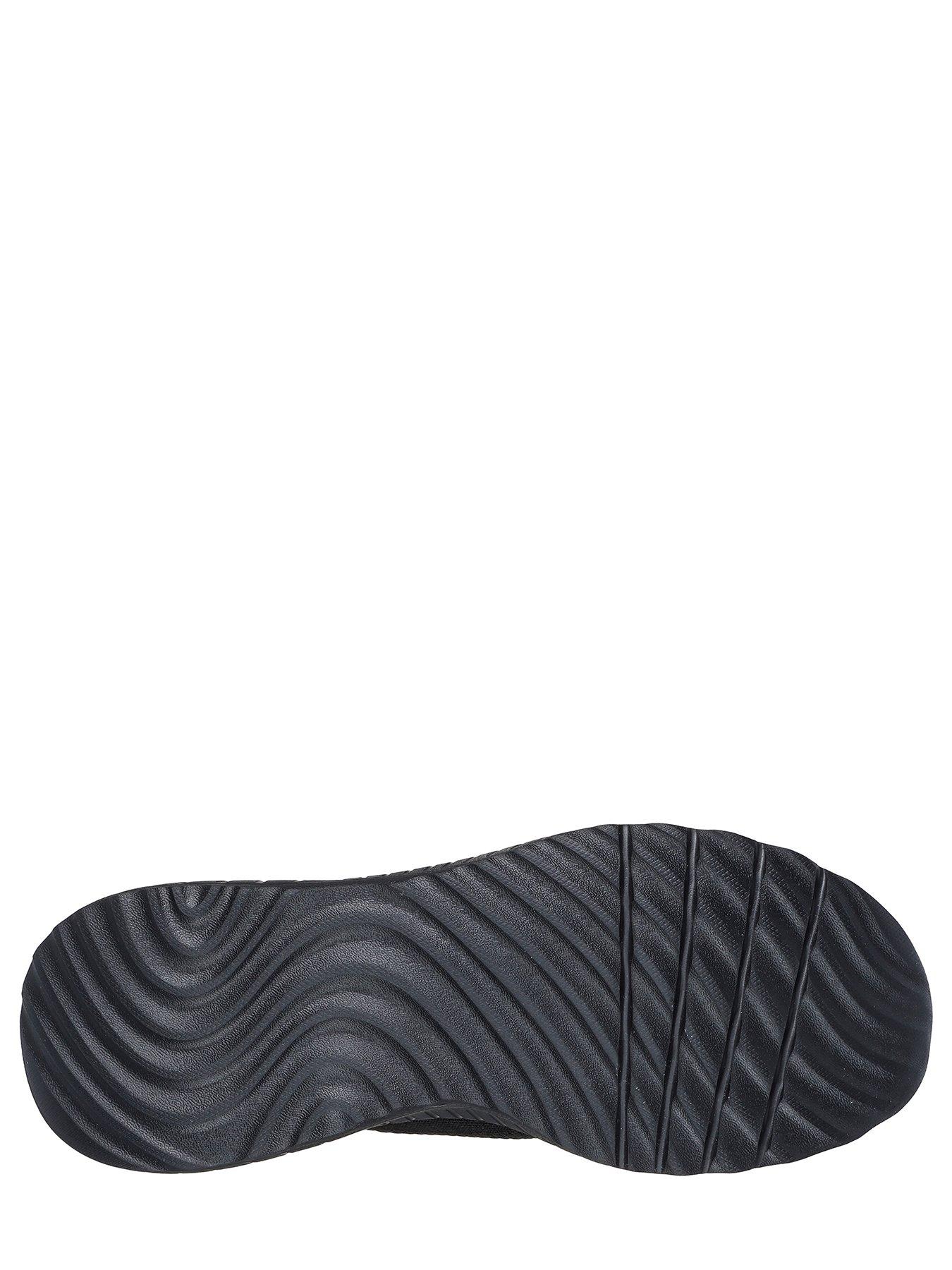 Image 3 of 4 of Skechers Bobs Squad Chaos Current Muse Bungee Lace Slip-ins Trainer - Black Textile