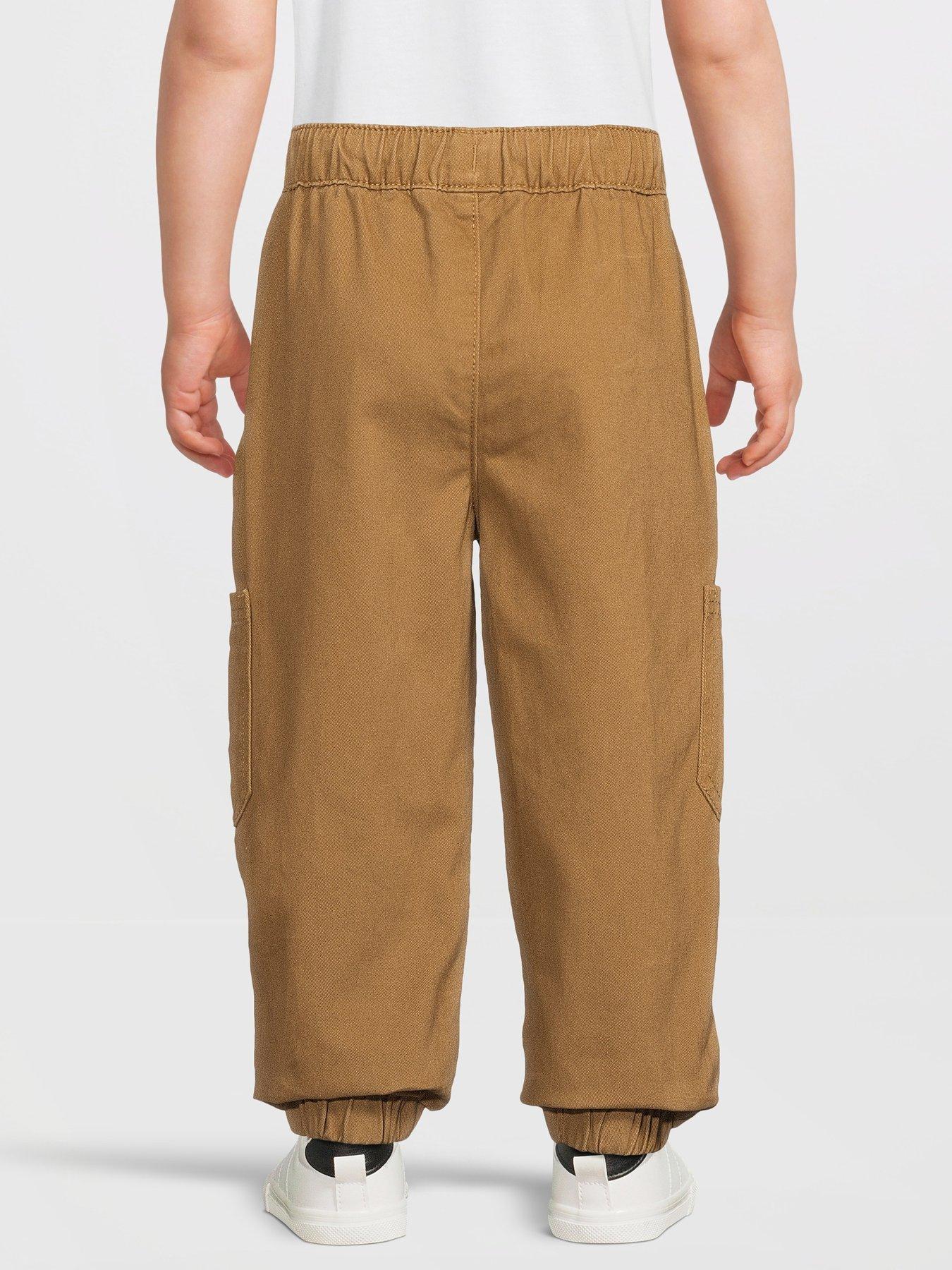 mini-v-by-very-boys-cargo-trousers-stone-beigestillFront