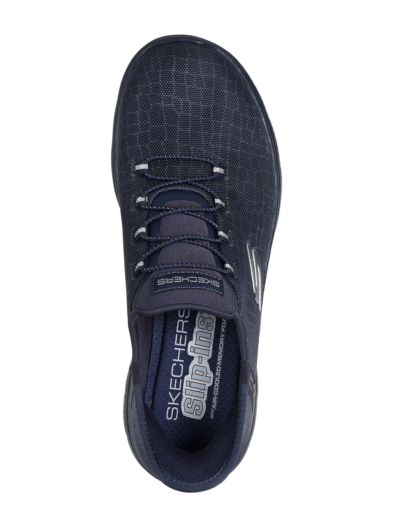 skechers-summits-classy-night-slip-ins-trainer--navy-sparkleoutfit