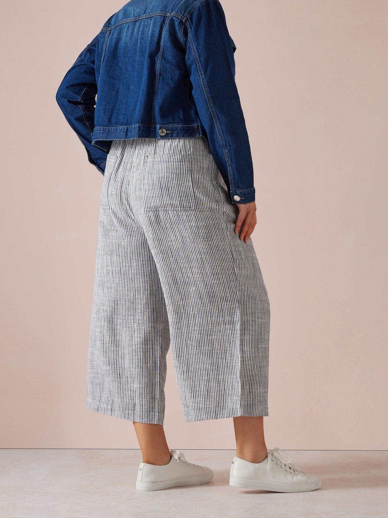 yours-curve-wide-leg-linen-crop-trouserstillFront