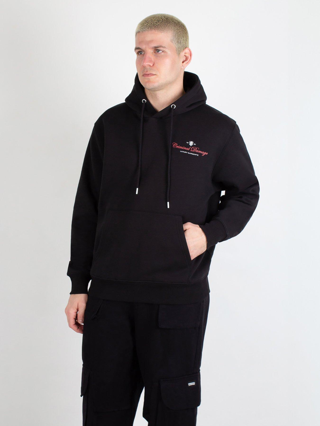 criminal-damage-luxe-graphic-backprint-hoodie-blackstillFront