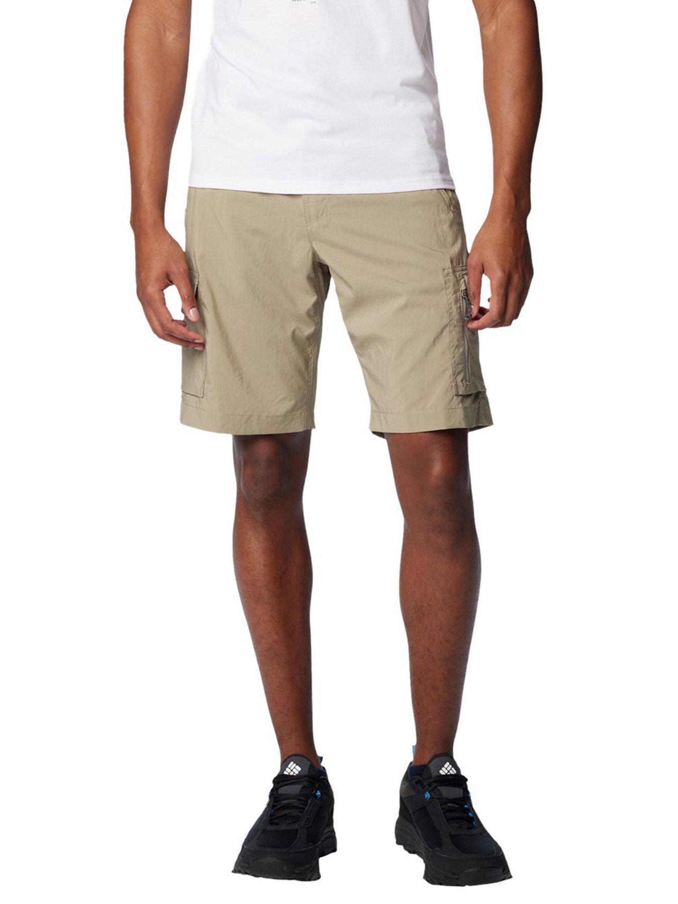 columbia-mens-silver-ridge-utility-cargo-shorts-brown