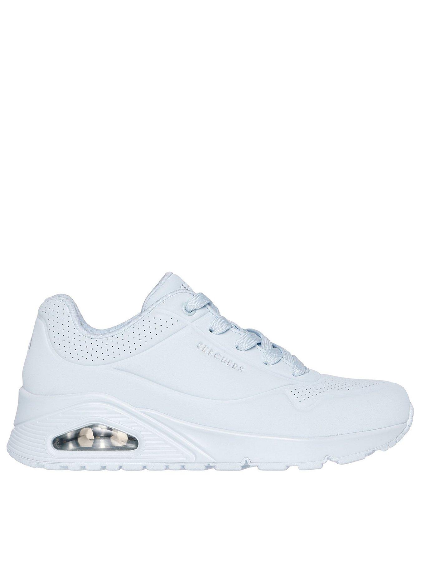 Image 1 of 5 of Skechers Uno Stand Air Trainer - Light Blue