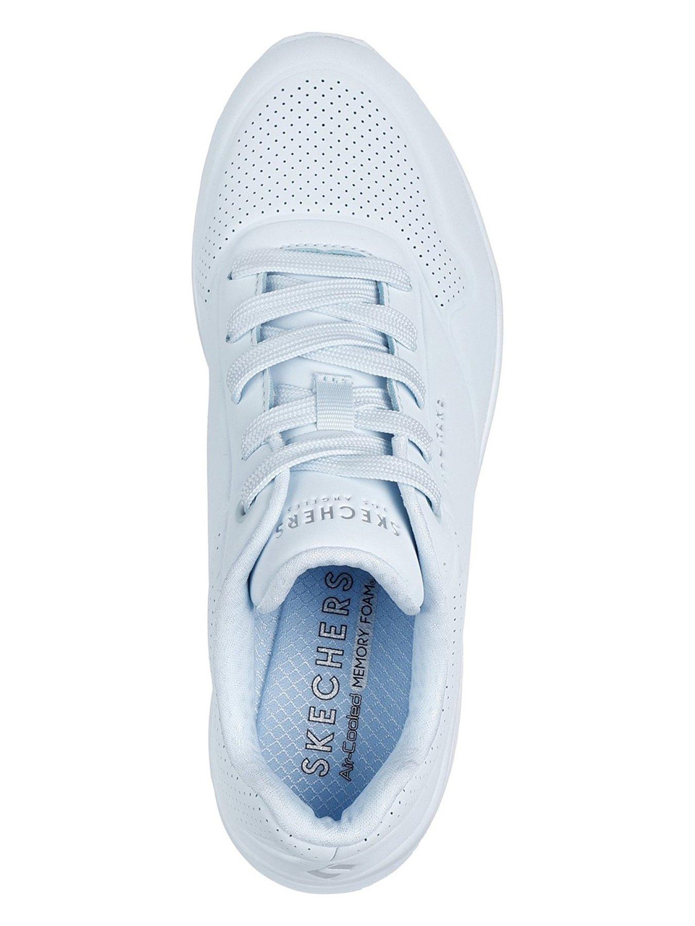 Image 4 of 5 of Skechers Uno Stand Air Trainer - Light Blue